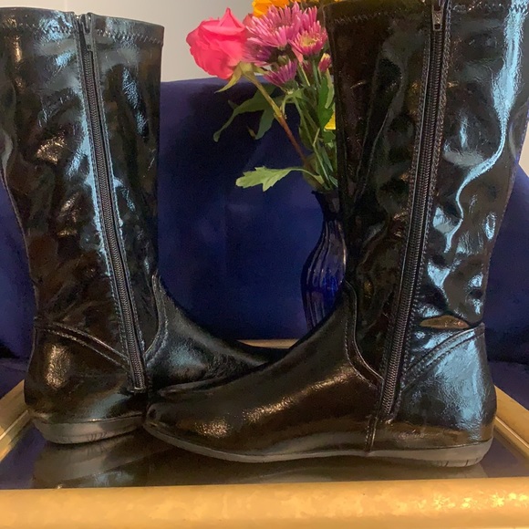 Nordstrom black boots NWT Sz 9 - Picture 5 of 9